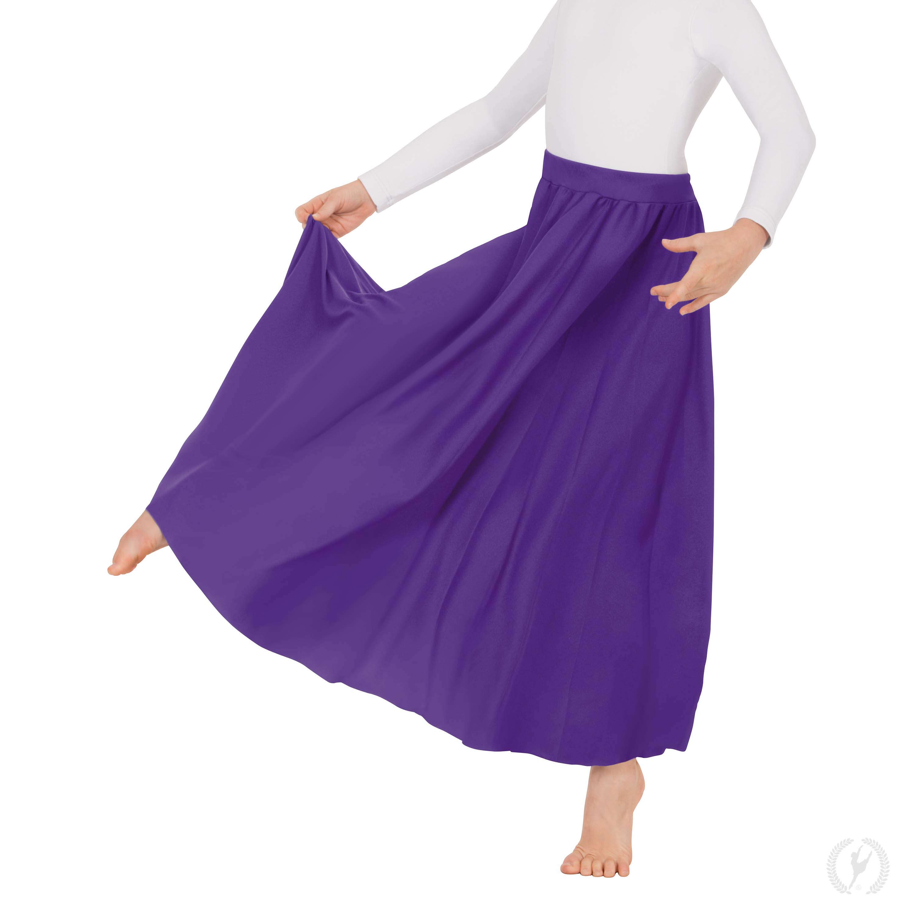 Eurotard 13778C Child Simplicity Single Panel Circle Skirt